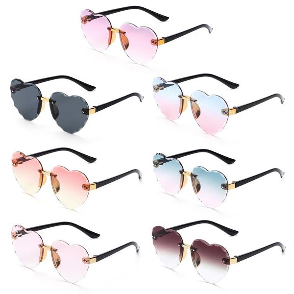 outdoor eyewear cute heart-shaped kids rimless sunglasses children ocean lenses uv 400 protection girls boys party/pography glasses
outdoor eyewear cute heart-shaped kids rimless sunglasses children ocean lenses uv 400 protection girls boys party/pography glasses