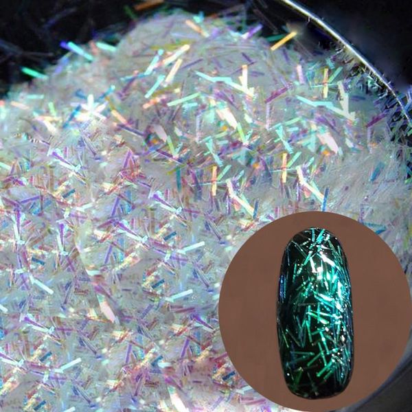 nail art decorations mfnails bar-shaped flakes, iridescent ab silver/red shining holo color strpie 3d 3*0.2mm glitters flake decoration 10ml, Silver;gold
nail art decorations mfnails bar-shaped flakes, iridescent ab silver/red shining holo color strpie 3d 3*0.2mm glitters flake decoration 10ml, Silver;gold