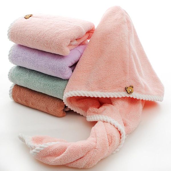 towel quick hair drying cap charcoal coral velvet fiber bath quick-drying soft absorbent solid color household bathroom
towel quick hair drying cap charcoal coral velvet fiber bath quick-drying soft absorbent solid color household bathroom