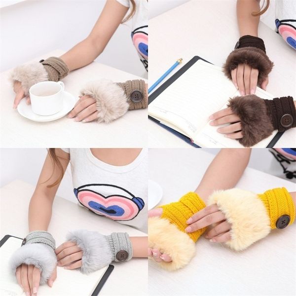 button fingerless glove multi pure colors handmade knitting wool gloves womens winter anti cold keep warm buttons mitts 4 4sq l2, Blue;gray
button fingerless glove multi pure colors handmade knitting wool gloves womens winter anti cold keep warm buttons mitts 4 4sq l2, Blue;gray