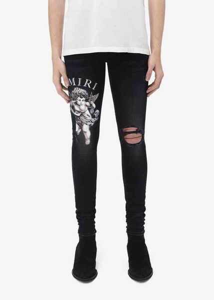 men's jeans alta qualidade novo estilo cupido impressão buracos fazer velho lavar cartas jeans europeu e americano marca de moda veneno, Blue
men's jeans alta qualidade novo estilo cupido impressão buracos fazer velho lavar cartas jeans europeu e americano marca de moda veneno, Blue