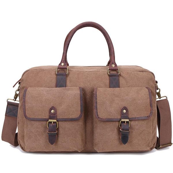 duffel bags obviously cloth bag large capacity travel retro canvas european and american-style casual with leather
duffel bags obviously cloth bag large capacity travel retro canvas european and american-style casual with leather