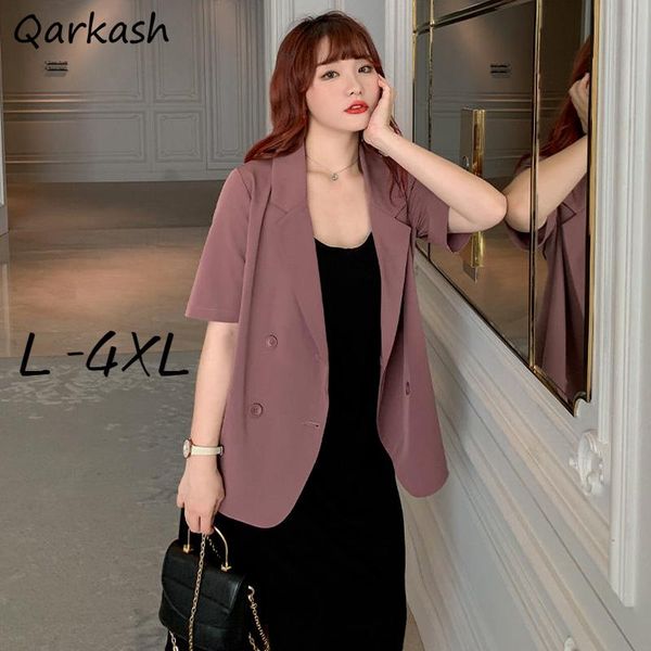 women's suits & blazers large size women loose harajuku simple fashion streetwear summer all-match sun-proof mujer office ladies chic o, White;black
women's suits & blazers large size women loose harajuku simple fashion streetwear summer all-match sun-proof mujer office ladies chic o, White;black
