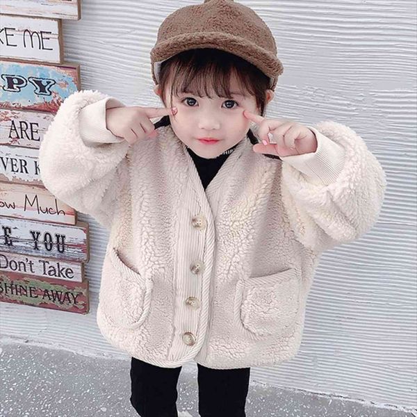 girl jacket thick warm fleece outerwear winter girls clothes open stitch loose cashmere wool coat for 2 4 5 6, Blue;gray
girl jacket thick warm fleece outerwear winter girls clothes open stitch loose cashmere wool coat for 2 4 5 6, Blue;gray