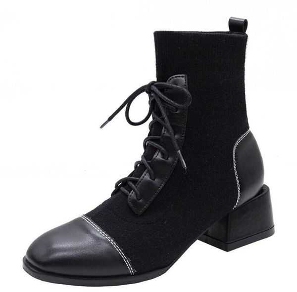 dress shoes winter ladies shoes women ankle boots fashion high heels leather martin femmes autumn casual botas de mujer aqyh, Black 
dress shoes winter ladies shoes women ankle boots fashion high heels leather martin femmes autumn casual botas de mujer aqyh, Black