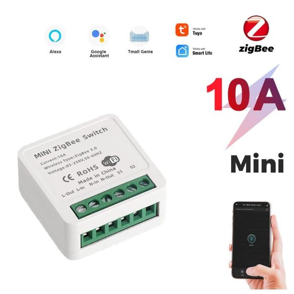 smart home control concealed tuya mini zigbee switch for dimmable led and halogen lamps compatible with alexa google-home 10a/16a
smart home control concealed tuya mini zigbee switch for dimmable led and halogen lamps compatible with alexa google-home 10a/16a