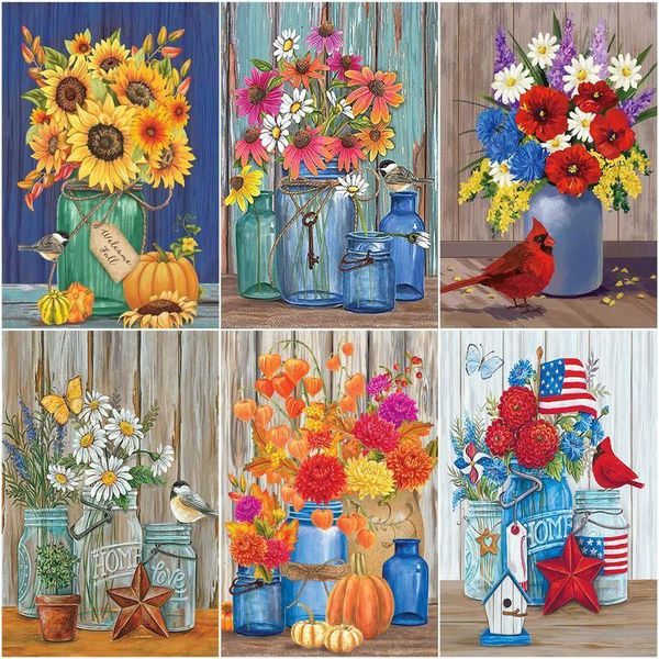 paintings chenistory paint by numbers flower in bottle oil painting for adults diy kits canvas drawing bird set coloring decor
paintings chenistory paint by numbers flower in bottle oil painting for adults diy kits canvas drawing bird set coloring decor