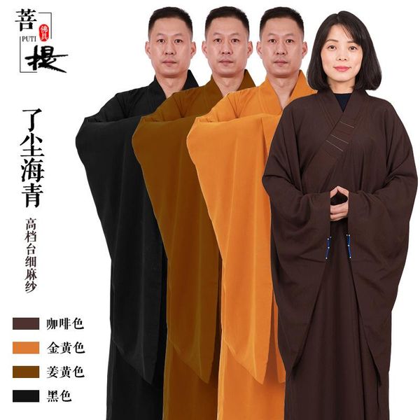 ethnic clothing buddhist supplies chenhaiqing clothes men's and women's linen haiqing cassock wide sleeved monk, Red
ethnic clothing buddhist supplies chenhaiqing clothes men's and women's linen haiqing cassock wide sleeved monk, Red