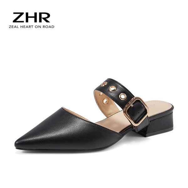 slippers 2021 women mules slip on ladies point toe low heels flip flops dress shoes, Black
slippers 2021 women mules slip on ladies point toe low heels flip flops dress shoes, Black