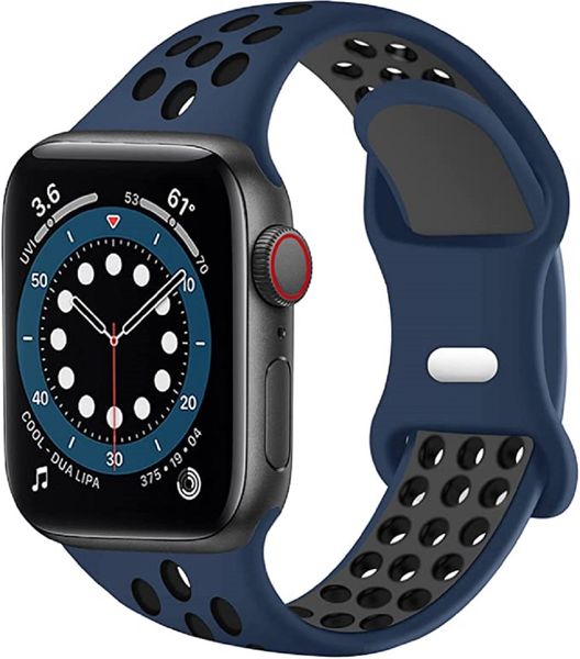 double color silicone band fit for apple watch band 38mm 40mm 45mm 41mm 42 44 mm breathable accessories watchband bracelet iwatch 1 2 3 4 5, Black;brown
double color silicone band fit for apple watch band 38mm 40mm 45mm 41mm 42 44 mm breathable accessories watchband bracelet iwatch 1 2 3 4 5, Black;brown