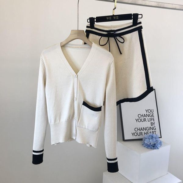 women's tracksuits fashion casual tracksuit knitted 2 piece set women sweater cardigan + wide leg short suits loose two pant, Gray
women's tracksuits fashion casual tracksuit knitted 2 piece set women sweater cardigan + wide leg short suits loose two pant, Gray