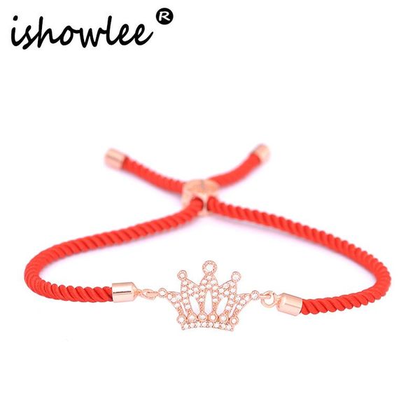 charm bracelets ishowlee rose gold 585 crown bracelet for women men cubic zirconia red thread vintage fashion 2021 jewelry sla07, Golden;silver
charm bracelets ishowlee rose gold 585 crown bracelet for women men cubic zirconia red thread vintage fashion 2021 jewelry sla07, Golden;silver