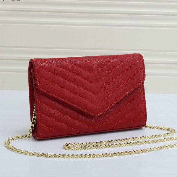 classic luxury designer classic evening bags wallets golden chain shoulder bag with six colors handbag ladies cross body fashion messenger c
classic luxury designer classic evening bags wallets golden chain shoulder bag with six colors handbag ladies cross body fashion messenger c