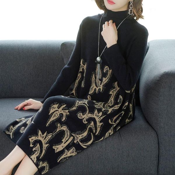 vintage female black hairy midi dresses autumn winter plus size long sleeve dress elegant women bodycon party vestidos casual, Black;gray
vintage female black hairy midi dresses autumn winter plus size long sleeve dress elegant women bodycon party vestidos casual, Black;gray