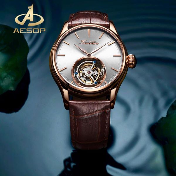 wristwatches aesop men watch 100%real tourbillon men's mechanical watches sapphire glass waterproof, Slivery;brown
wristwatches aesop men watch 100%real tourbillon men's mechanical watches sapphire glass waterproof, Slivery;brown