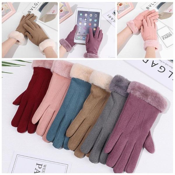 five fingers gloves elegant warm windproof thicken skiing fleece lined touch screen riding mittens, Blue;gray
five fingers gloves elegant warm windproof thicken skiing fleece lined touch screen riding mittens, Blue;gray