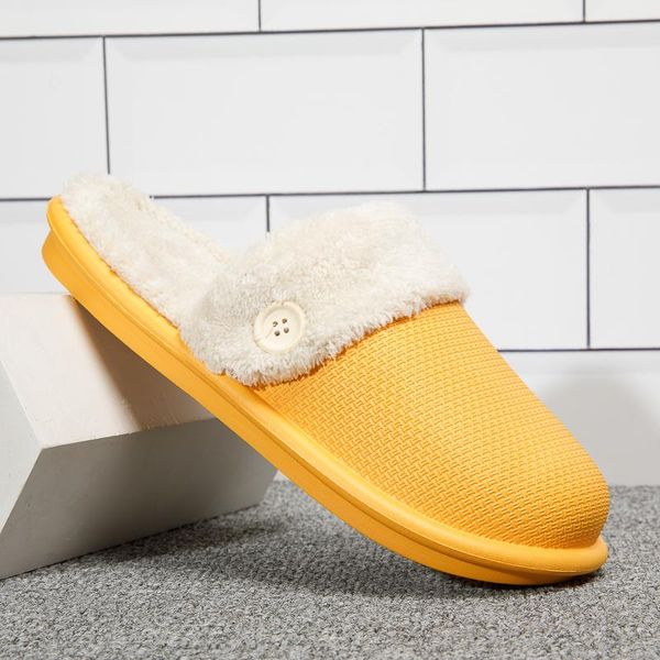winter yellow women indoor slippers warm plush home slipper anti slip autumn shoes house floor soft slient slides, Black
winter yellow women indoor slippers warm plush home slipper anti slip autumn shoes house floor soft slient slides, Black