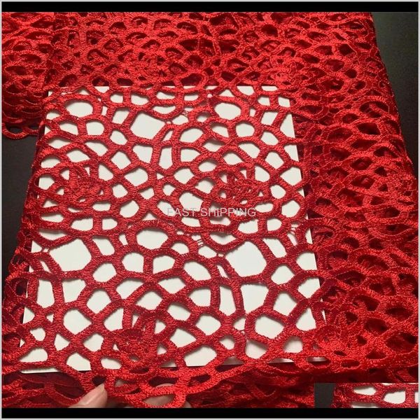 clothing apparel african guipure cord fabric soluble nigerian lace fabrics for party sewing drop delivery 2021 7g4up, Black;white
clothing apparel african guipure cord fabric soluble nigerian lace fabrics for party sewing drop delivery 2021 7g4up, Black;white