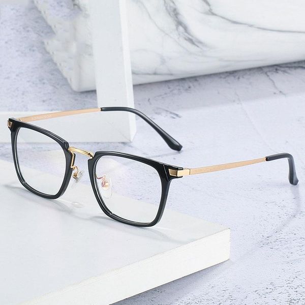 plastic glasses frame for men and women business style full rim rectangle optical spectacles with spring hinges fashion sunglasses frames, Black
plastic glasses frame for men and women business style full rim rectangle optical spectacles with spring hinges fashion sunglasses frames, Black