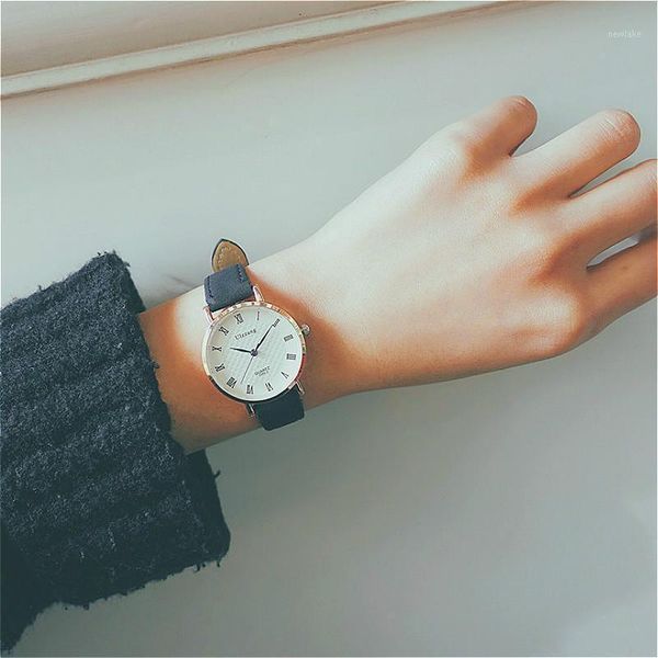 wristwatches ulzzang classic roman digital big dial woman leather watches casual quartz dress simple mens female couple watch, Slivery;brown
wristwatches ulzzang classic roman digital big dial woman leather watches casual quartz dress simple mens female couple watch, Slivery;brown