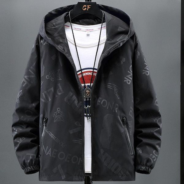 men's jackets 2021 5xl 6xl 7xl 8xl windbreaker fashion large pattern hooded casual spring autumn thin section, Black;brown
men's jackets 2021 5xl 6xl 7xl 8xl windbreaker fashion large pattern hooded casual spring autumn thin section, Black;brown