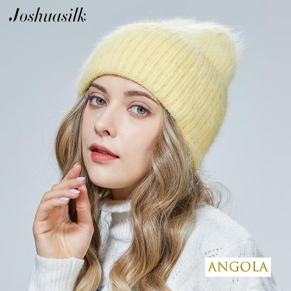 beanie/skull caps joshuasilk women knitted angora hat for girl thickened with fleece lining 8 color options winter, Blue;gray
beanie/skull caps joshuasilk women knitted angora hat for girl thickened with fleece lining 8 color options winter, Blue;gray