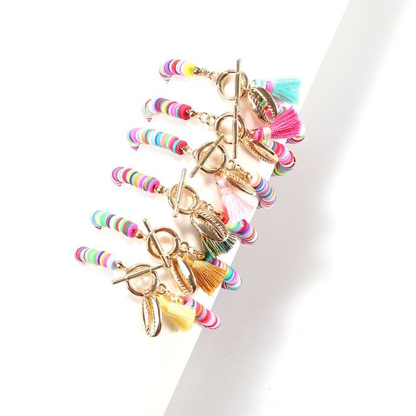 factory wholesale new bohemian style shell tassel bracelet women's fashion versatile personality rainbow b211 party gift
factory wholesale new bohemian style shell tassel bracelet women's fashion versatile personality rainbow b211 party gift