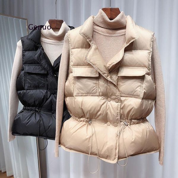 women's vests 2021 ultra light down vest women short windproof lightweight warm waistcoat female white duck coat sleeveless, Black;white
women's vests 2021 ultra light down vest women short windproof lightweight warm waistcoat female white duck coat sleeveless, Black;white