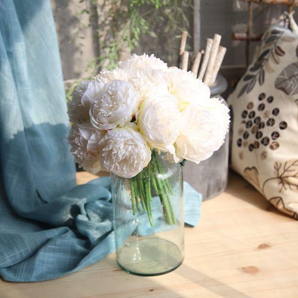 decorative flowers & wreaths artificial five peony home decoration living room flower arrangement wedding bouquets diy
decorative flowers & wreaths artificial five peony home decoration living room flower arrangement wedding bouquets diy