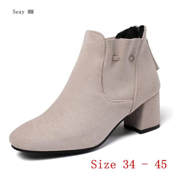 boots spring autumn high heels women ankle woman short heel shoes plus size 34 - 40 41 42 43 44 45, Black
boots spring autumn high heels women ankle woman short heel shoes plus size 34 - 40 41 42 43 44 45, Black