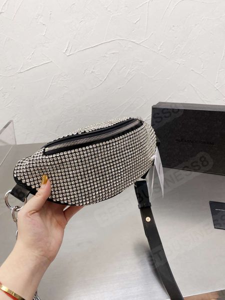 female designer full diamond waist bag single shoulder various back methods versatile size 26*12 gift box packaging
female designer full diamond waist bag single shoulder various back methods versatile size 26*12 gift box packaging