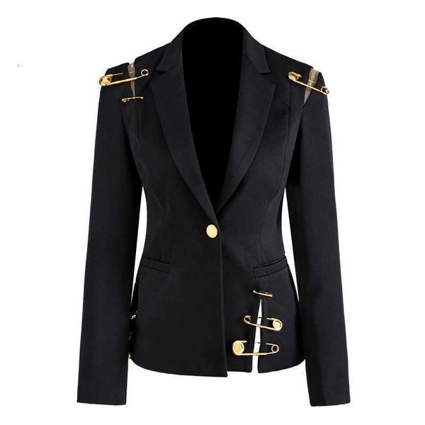 blazer jacket hollow out patchwork lace up women's blazer notched long sleeve slim elegant female suit 2020 autumn, White;black
blazer jacket hollow out patchwork lace up women's blazer notched long sleeve slim elegant female suit 2020 autumn, White;black