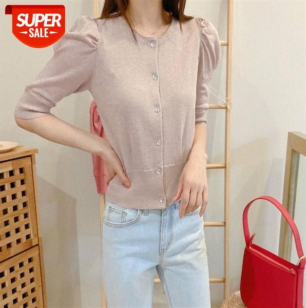 younniz korean designer style puff sleeve cool linen knitted ins changxiao star same #887a, Black
younniz korean designer style puff sleeve cool linen knitted ins changxiao star same #887a, Black