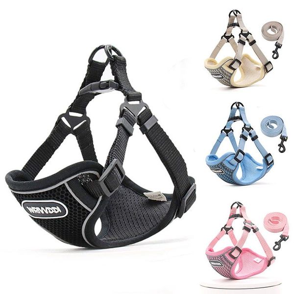 dog collars & leashes personalized harness pet chest breathable mesh collar reflective rope small-medium dogs goods
dog collars & leashes personalized harness pet chest breathable mesh collar reflective rope small-medium dogs goods