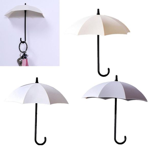 hooks & rails 3pcs multifunctional adhesive umbrella wall key holder organizer decorative hanging hangers
hooks & rails 3pcs multifunctional adhesive umbrella wall key holder organizer decorative hanging hangers