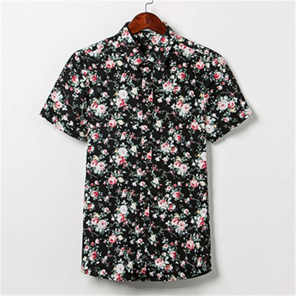 men's casual shirts shirtpersonalized trend slim floral print short sleeve men's shirt summer casual beach boys' colorful clo, White;black
men's casual shirts shirtpersonalized trend slim floral print short sleeve men's shirt summer casual beach boys' colorful clo, White;black