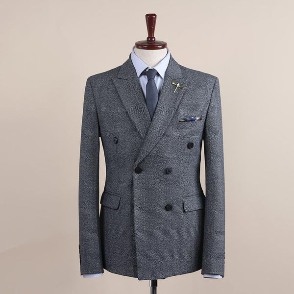 men's suits & blazers oimg casual suit three-piece plaid double-breasted konishi slim young wedding dress, White;black
men's suits & blazers oimg casual suit three-piece plaid double-breasted konishi slim young wedding dress, White;black
