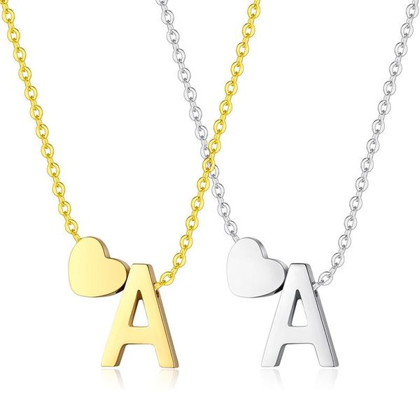 pendant necklaces cute heart shape stainless steel woman pendants chain couples for girlfriend jewelry creativity gift wholesale, Silver
pendant necklaces cute heart shape stainless steel woman pendants chain couples for girlfriend jewelry creativity gift wholesale, Silver