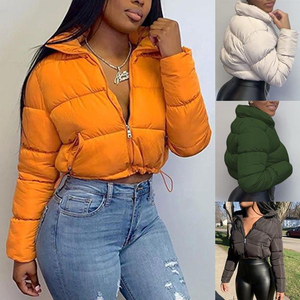 women's jackets 2021 cotton-padded hooded outerwear autumn thicken clothing down jacket women short loose parkas warm winter coat, Black;brown
women's jackets 2021 cotton-padded hooded outerwear autumn thicken clothing down jacket women short loose parkas warm winter coat, Black;brown