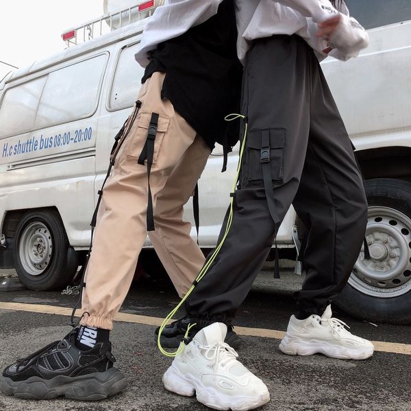 Men Casual Pants Ankle-length Chic Multi-pockets Mens Harajuku Ins Cargo Pant Korean Style Couples Unisex High Street Hip-hop BF, Black
Men Casual Pants Ankle-length Chic Multi-pockets Mens Harajuku Ins Cargo Pant Korean Style Couples Unisex High Street Hip-hop BF, Black