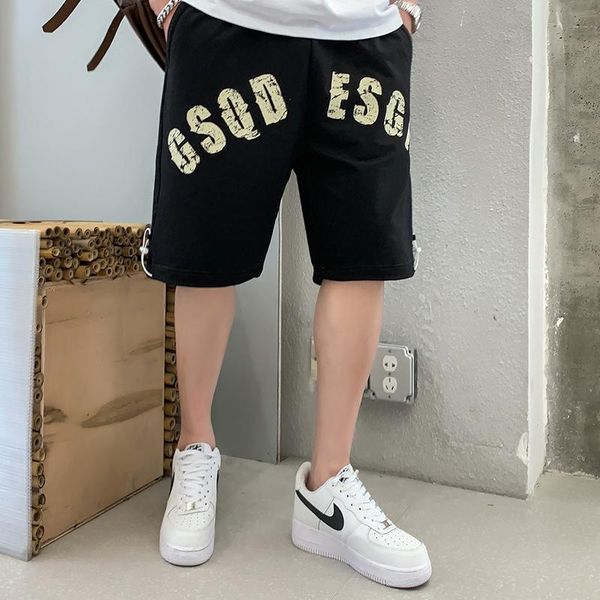 men's shorts summer casual fashion brand drawstring quick-drying letter print beach men hip hop pants, White;black
men's shorts summer casual fashion brand drawstring quick-drying letter print beach men hip hop pants, White;black