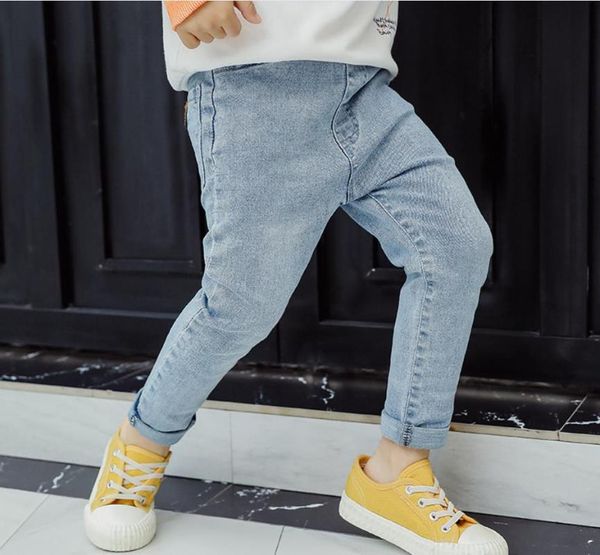 jeans kids trousers pencil pants boys spring&autumn self-cultivation stretch feet children infants wild, Blue
jeans kids trousers pencil pants boys spring&autumn self-cultivation stretch feet children infants wild, Blue