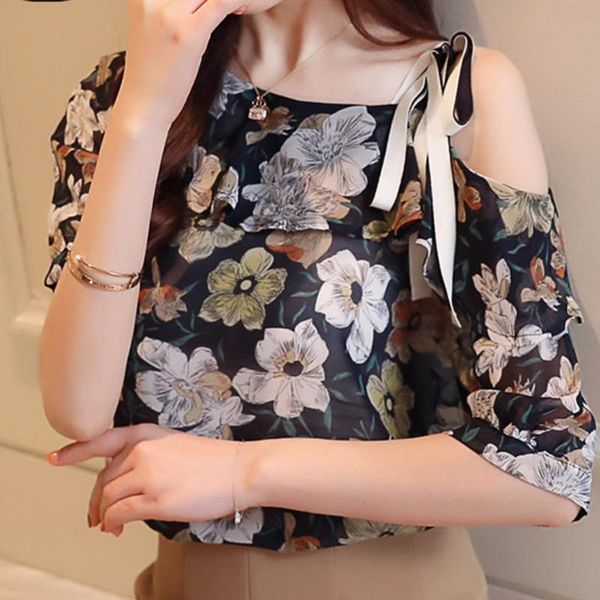 women's blouses & shirts women blouse short sleeve summer stylish sweet lovely fashion floral print chiffon blusas bow female, White
women's blouses & shirts women blouse short sleeve summer stylish sweet lovely fashion floral print chiffon blusas bow female, White