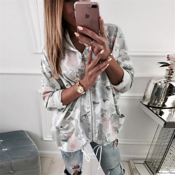 women's hoodies & sweatshirts new female autumn winter fashion floral print womens hoodie long sleeve zipper hooded sweat, Black
women's hoodies & sweatshirts new female autumn winter fashion floral print womens hoodie long sleeve zipper hooded sweat, Black