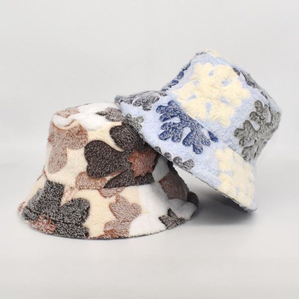 wide brim hats arrival faux fur winter warm fisherman's hat for women fashion multi color vacation cap thickened soft bucket, Blue;gray
wide brim hats arrival faux fur winter warm fisherman's hat for women fashion multi color vacation cap thickened soft bucket, Blue;gray