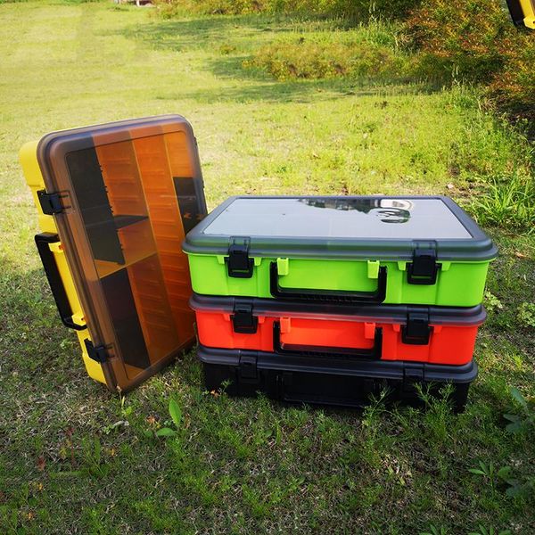 large capacity fishing tackle storage box single layer bait portable tool accessories
large capacity fishing tackle storage box single layer bait portable tool accessories