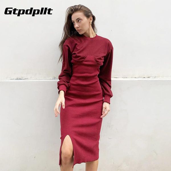 gtpdpllt fashion patchwork woman dress o neck solid long sleeve dresses for women christmas winter casual split elastic vestidos, Black;gray
gtpdpllt fashion patchwork woman dress o neck solid long sleeve dresses for women christmas winter casual split elastic vestidos, Black;gray