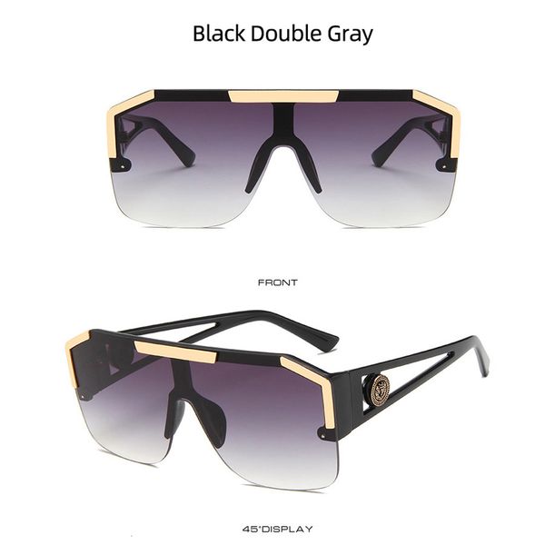 sunglasses oversized goggle for women 2021 semi-rimless gradient siamese lens sun glasses outdoor driving windproof uv a519, White;black
sunglasses oversized goggle for women 2021 semi-rimless gradient siamese lens sun glasses outdoor driving windproof uv a519, White;black
