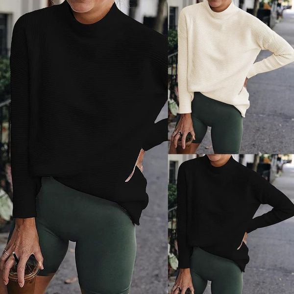 women's sweaters 2021 basic turtleneck women autumn winter thick warm pullover slim ribbed knitted sweater jumper pull female*8, White;black
women's sweaters 2021 basic turtleneck women autumn winter thick warm pullover slim ribbed knitted sweater jumper pull female*8, White;black