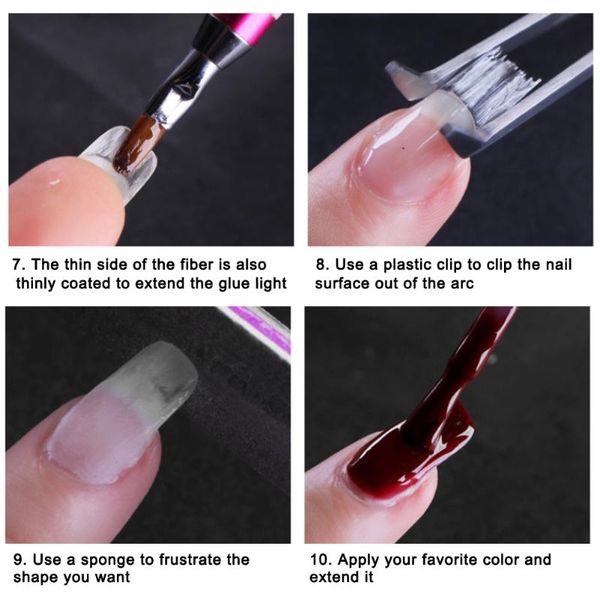 nail art kits fiberglass extension fiber tips diy manicure salon tool set with glue brush wra999
nail art kits fiberglass extension fiber tips diy manicure salon tool set with glue brush wra999